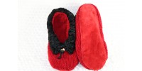 Red or black Slippers